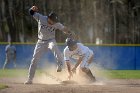 Baseball vs Suffolk  Wheaton College Baseball vs Suffolk University. - (Photo by Keith Nordstrom) : Wheaton, baseball